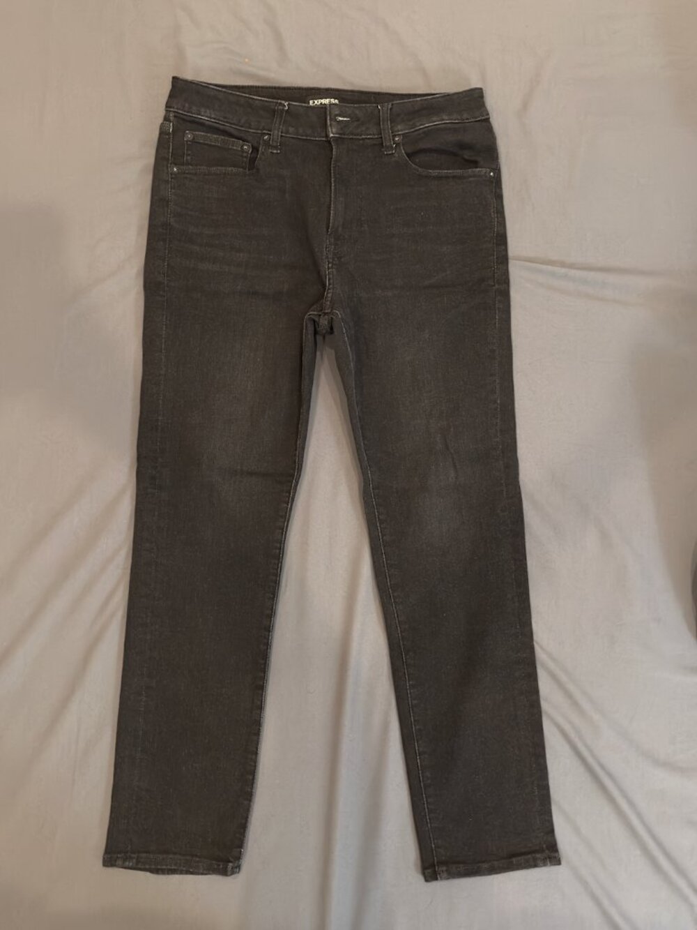 Athletic Tapered Slim Black Temp Control Hyper Stretch Jeans